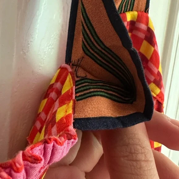 Maeve Anthropologie Women’s 6 Vivienne Maxi Midi Colorful Dress Sleeveless Boho - Picture 12 of 14